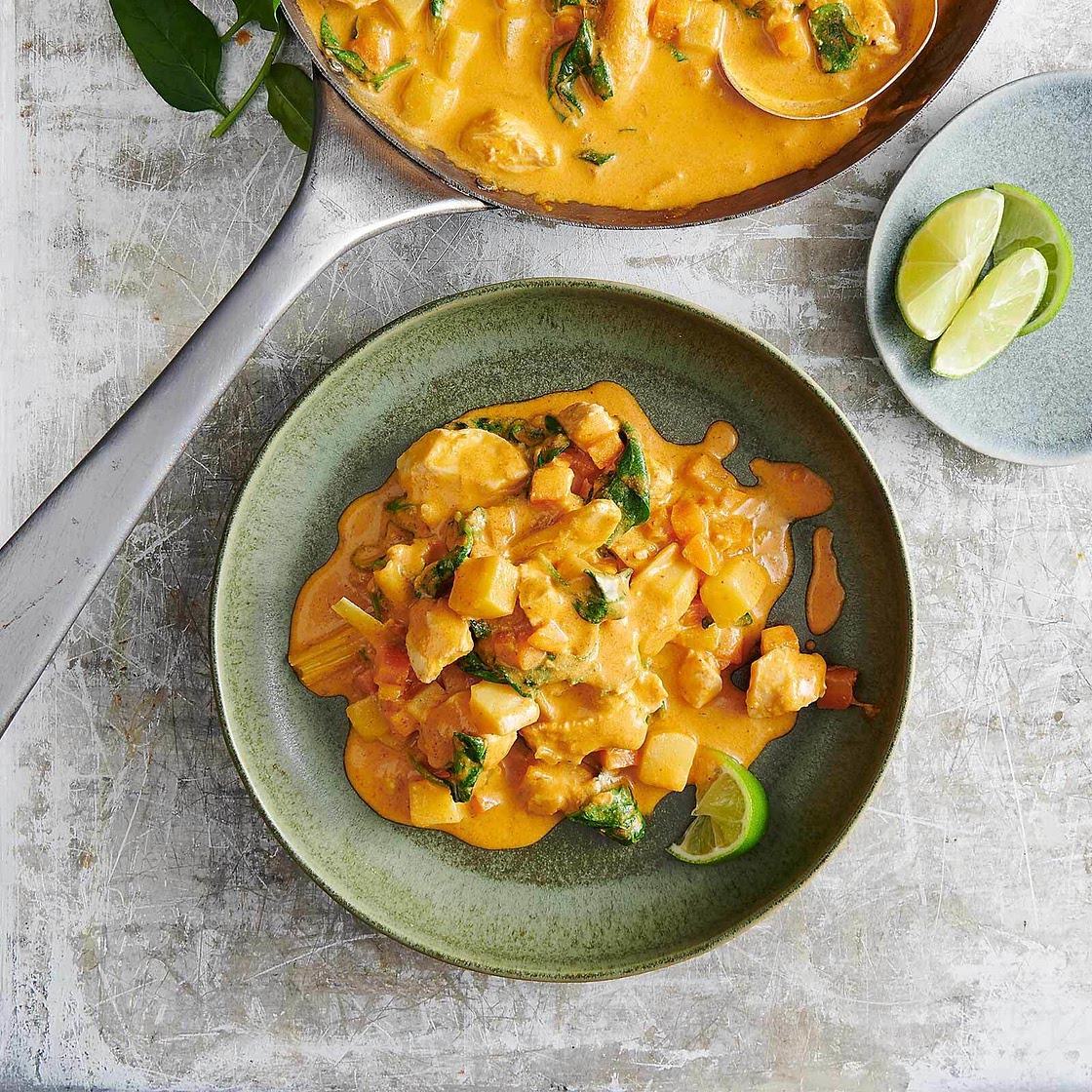 Massaman-Curry mit Poulet