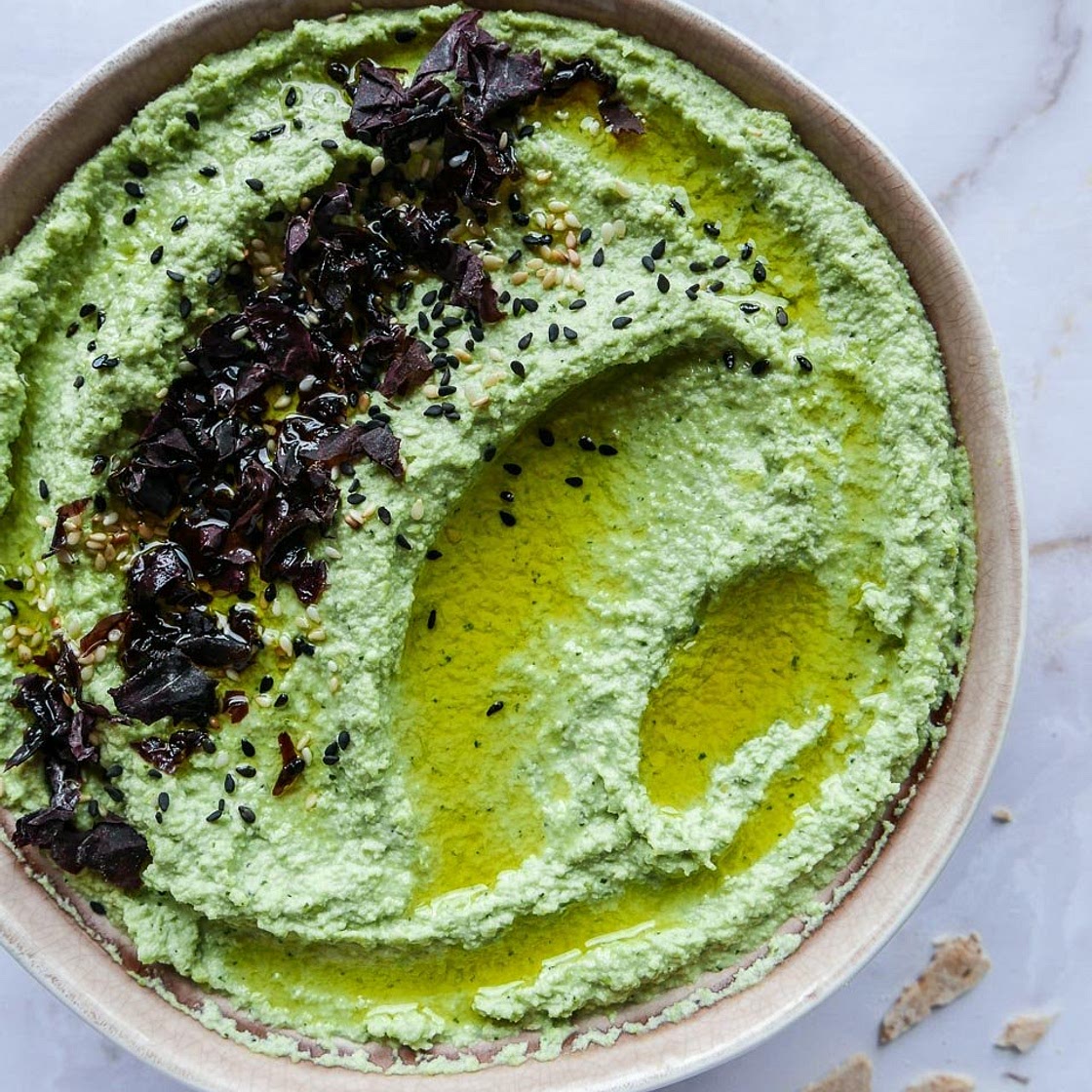 Edamame Hummus