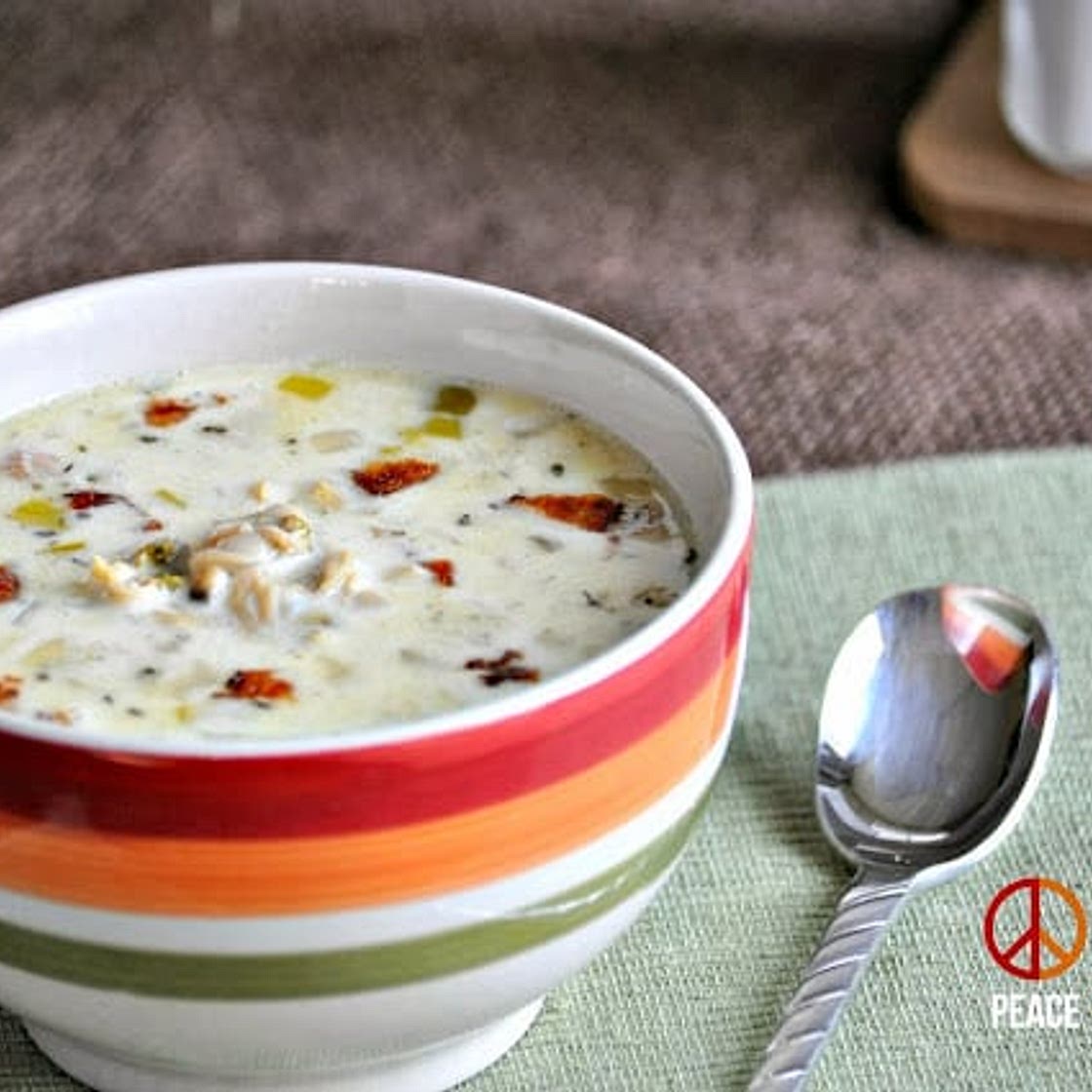 Slow Cooker Low Carb Clam Chowder