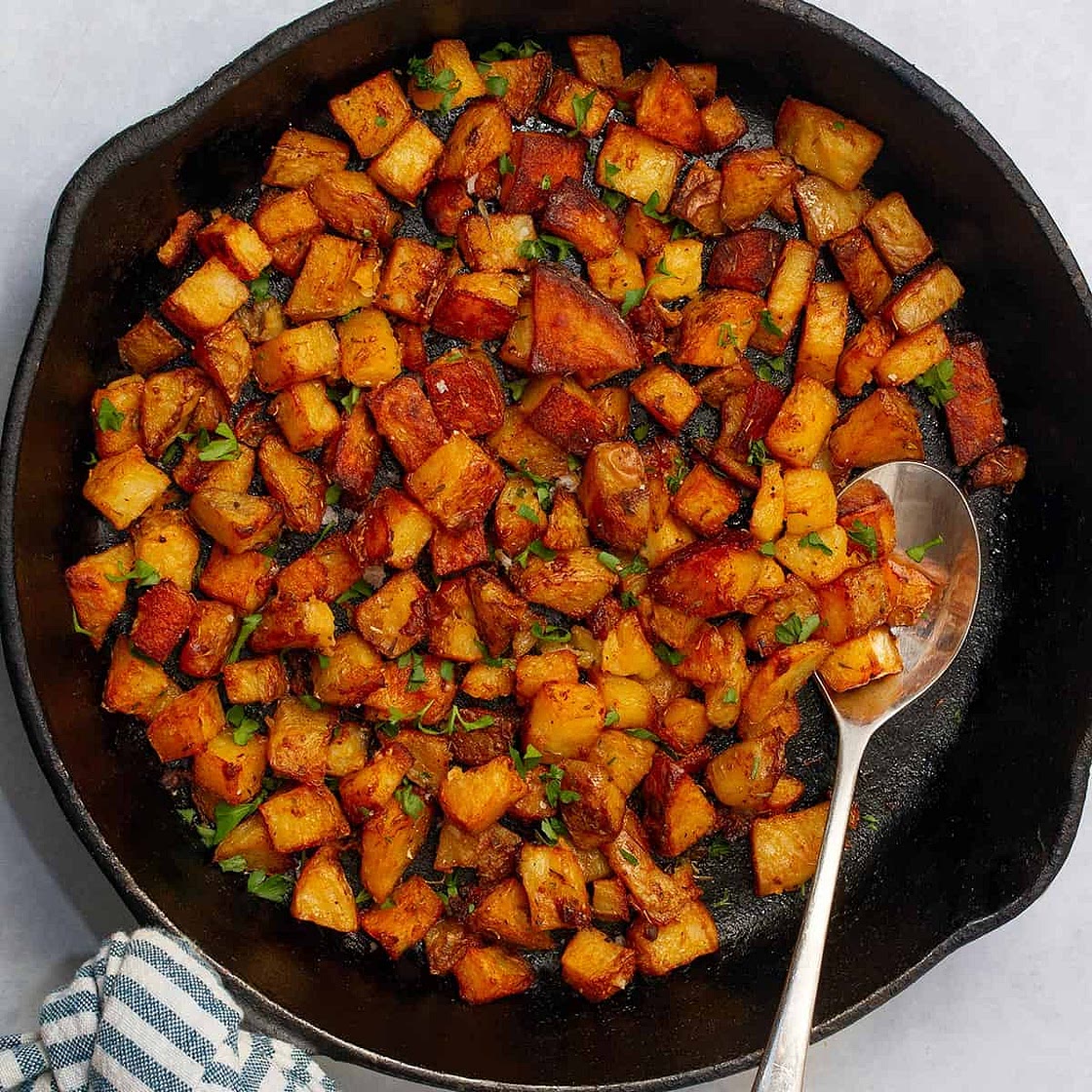 Cast Iron Skillet Potatoes