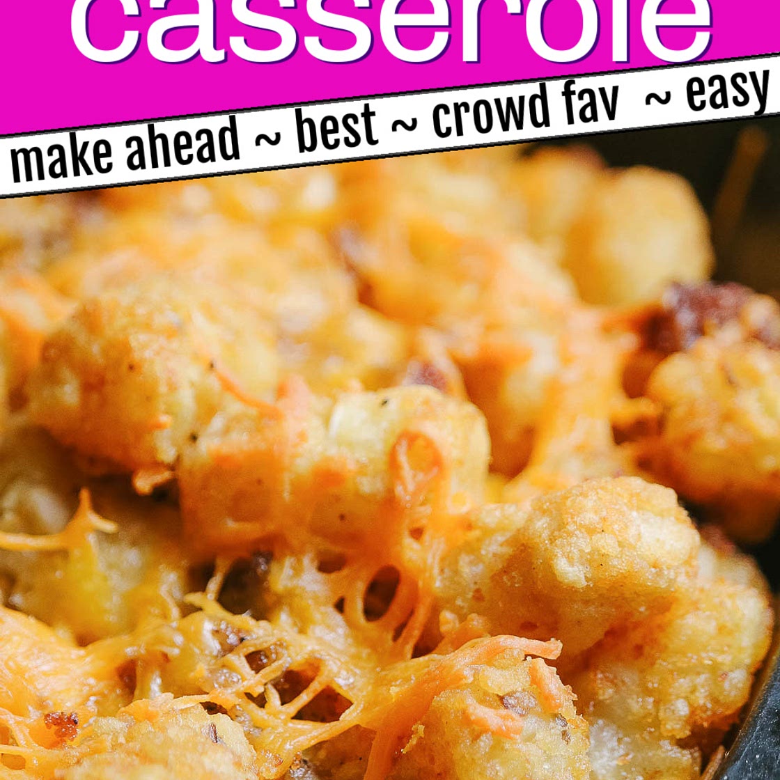 TATOR TOT SAUSAGE BREAKFAST CASSEROLE