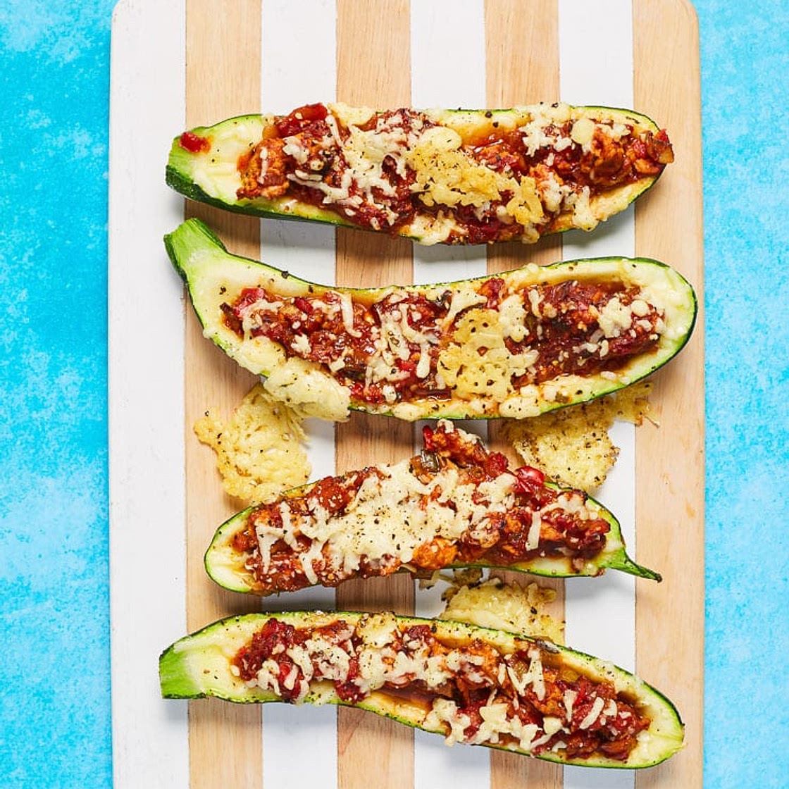 Lasagne Courgette Boats | Slimming & Weight Watchers Friendly