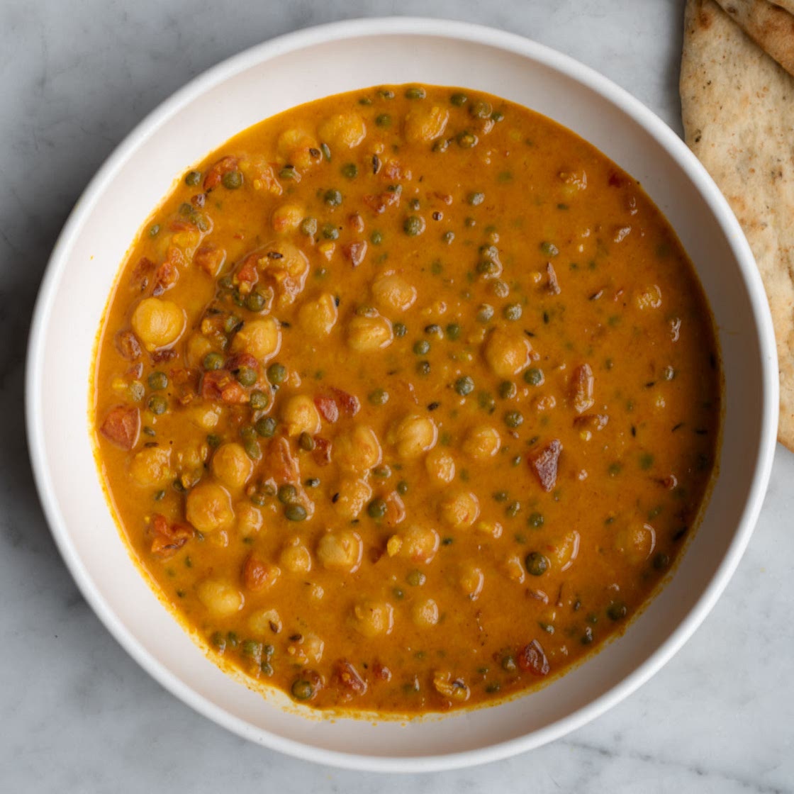 Chickpea and Lentil Curry