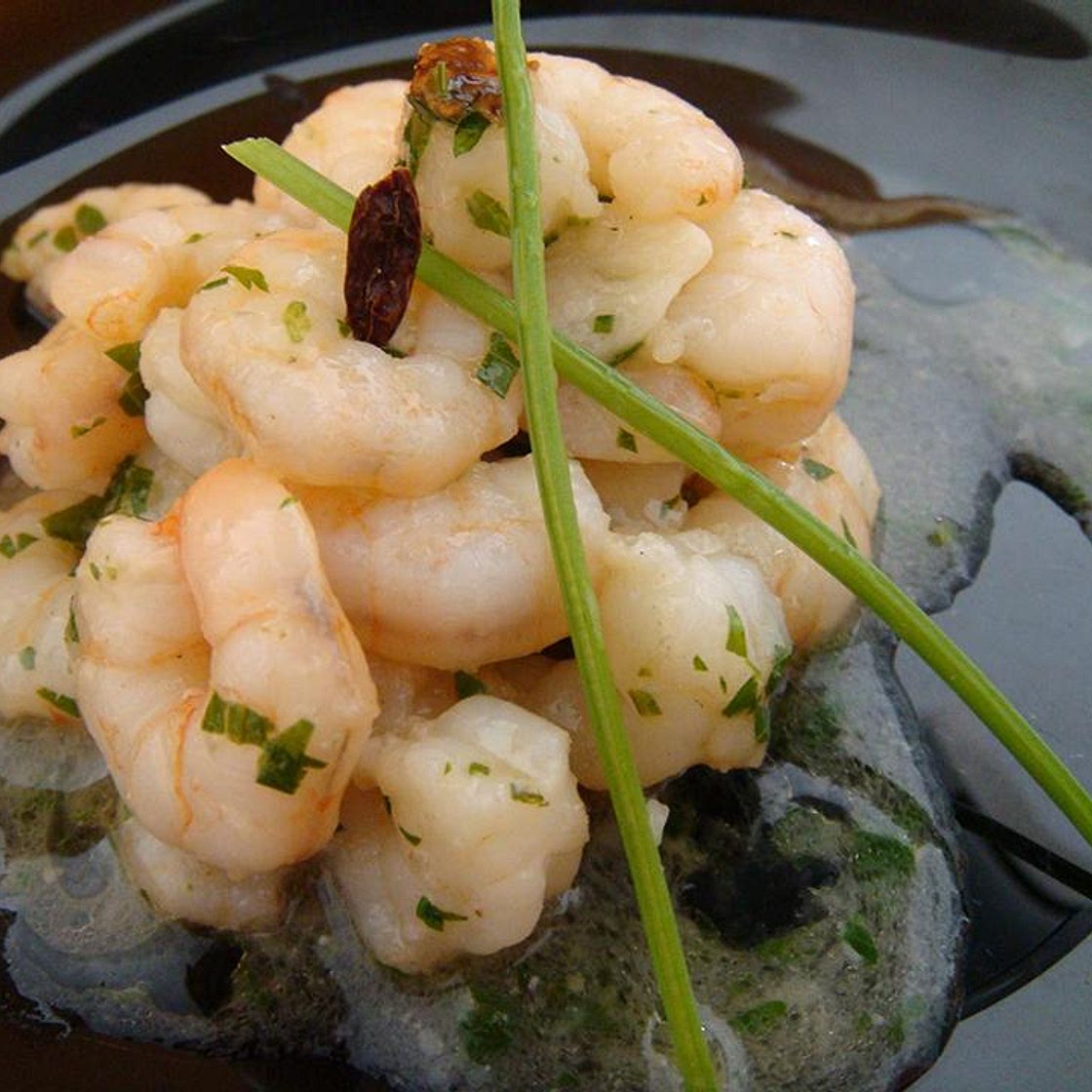 Receta de Camarones al ajillo