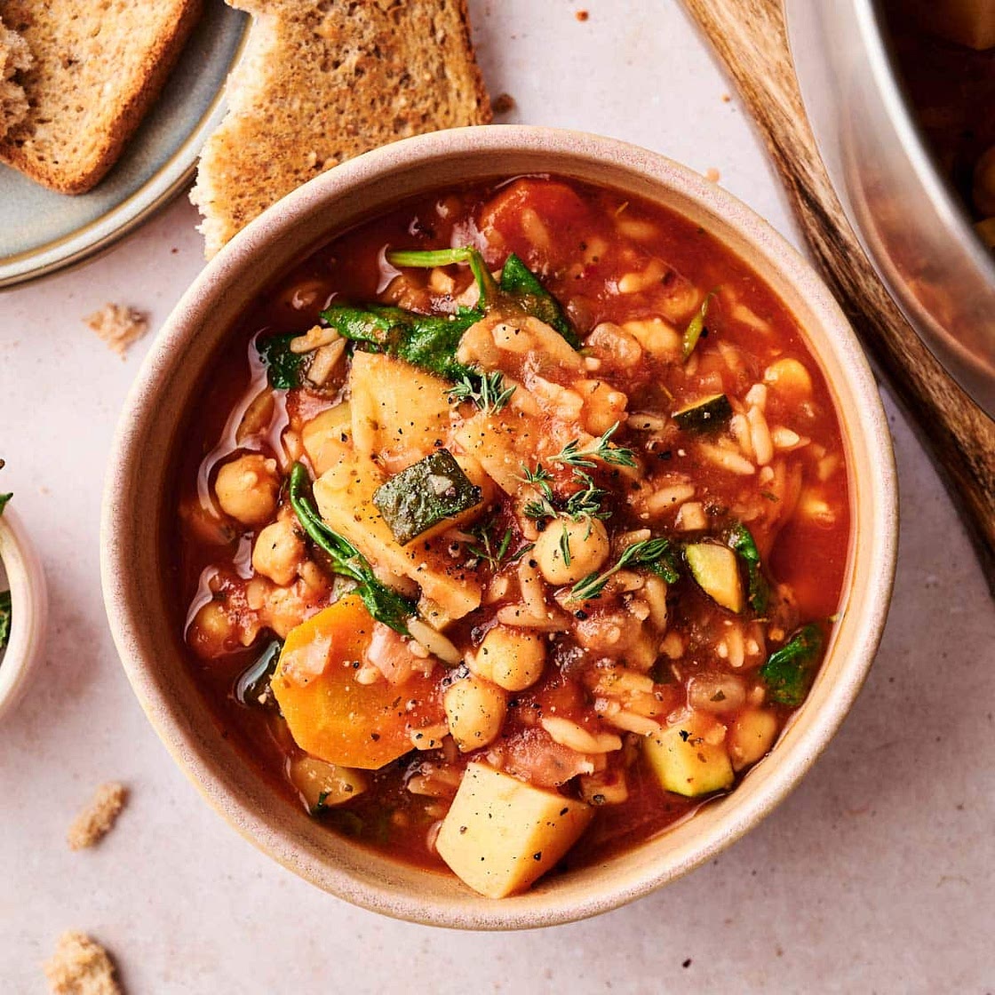 Vegetable Orzo Soup