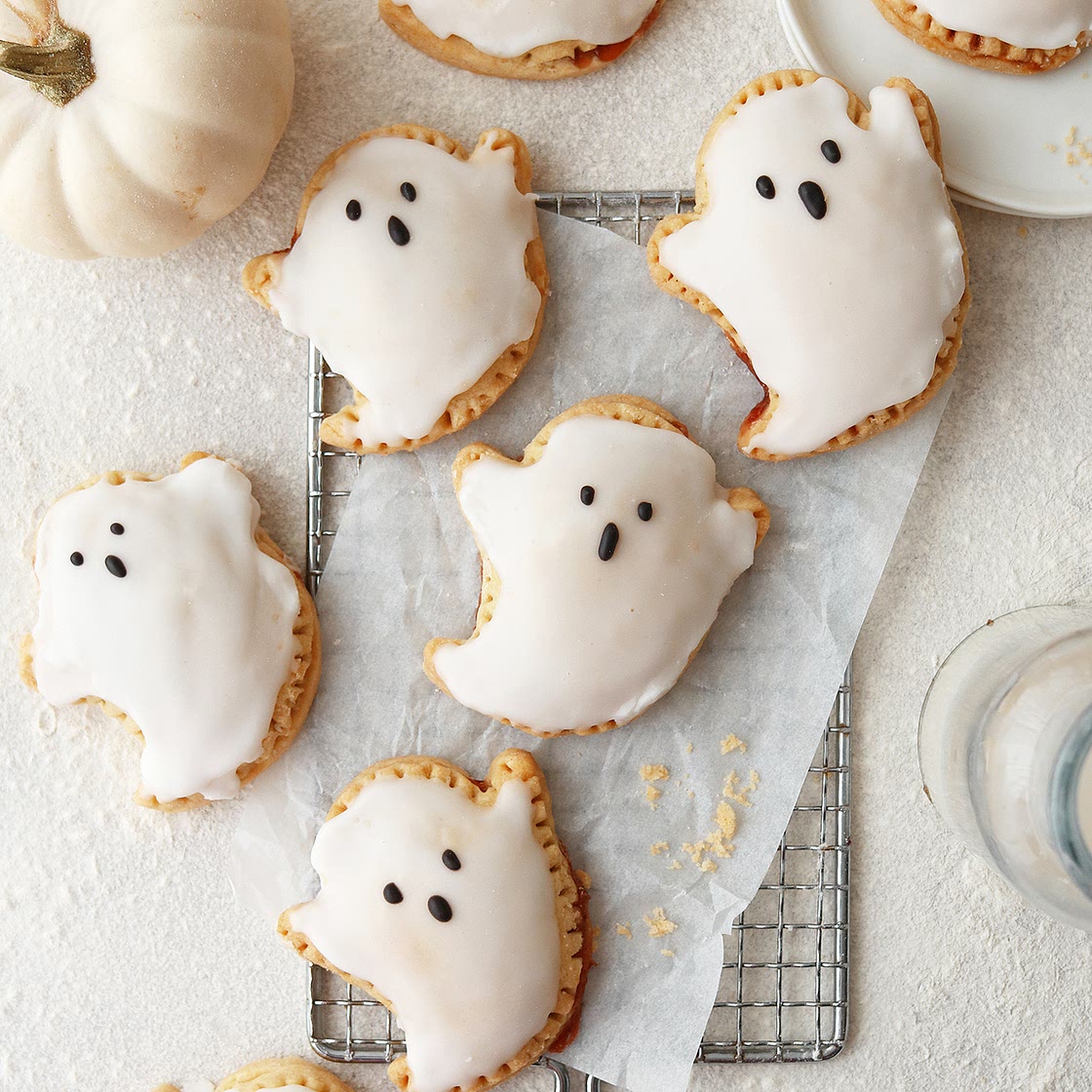 Vegan Ghost Pop Tarts