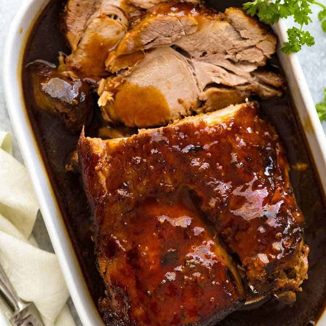 Slow Cooker Pork Loin Roast OR Pork Shoulder