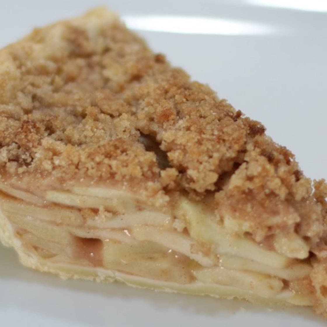 Apple Crumb Pie