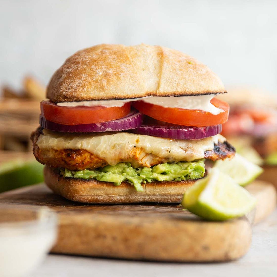 Cajun Chicken Avocado Sandwich
