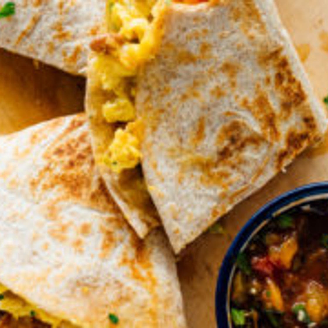 Simple Breakfast Quesadillas
