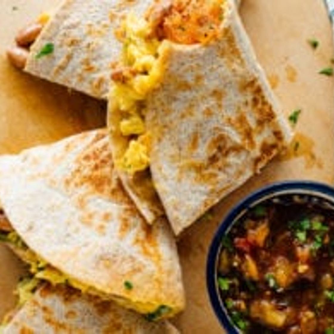 Simple Breakfast Quesadillas