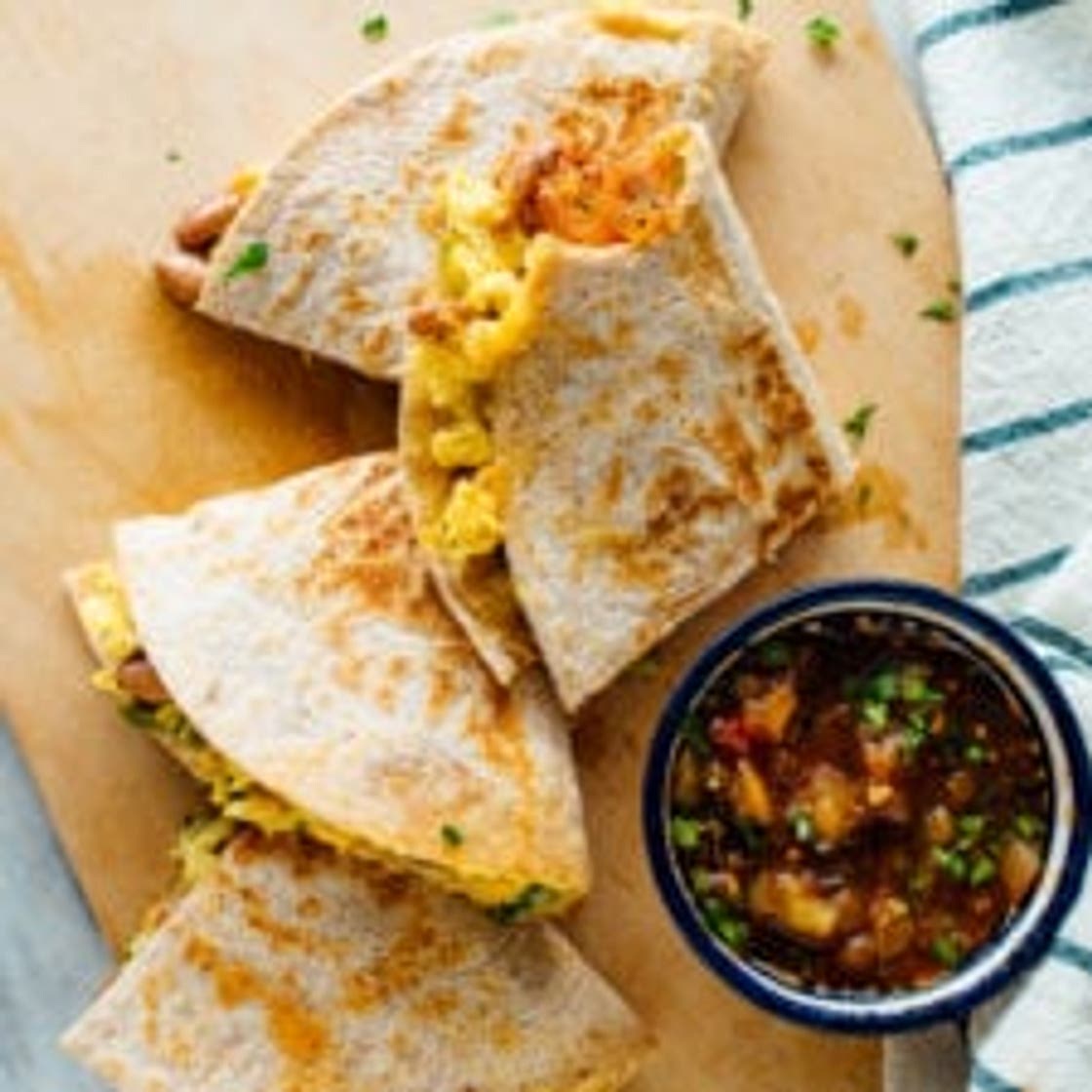 Simple Breakfast Quesadillas