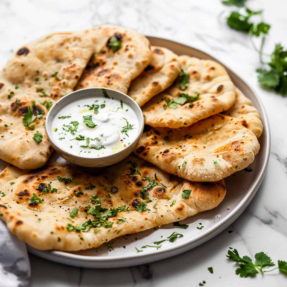 Vegan Gluten-Free Naan