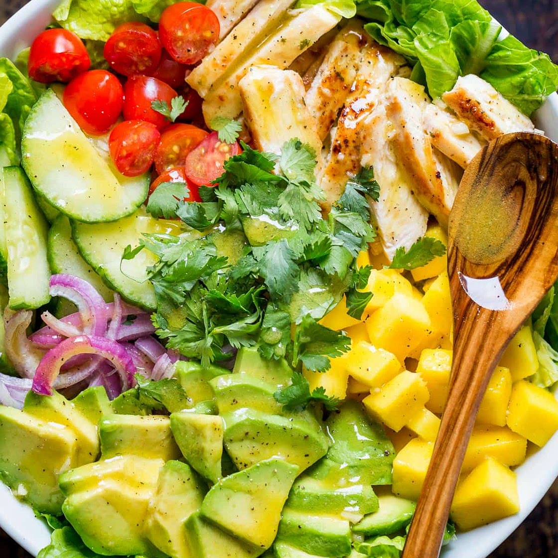 Chicken Mango Avocado Salad