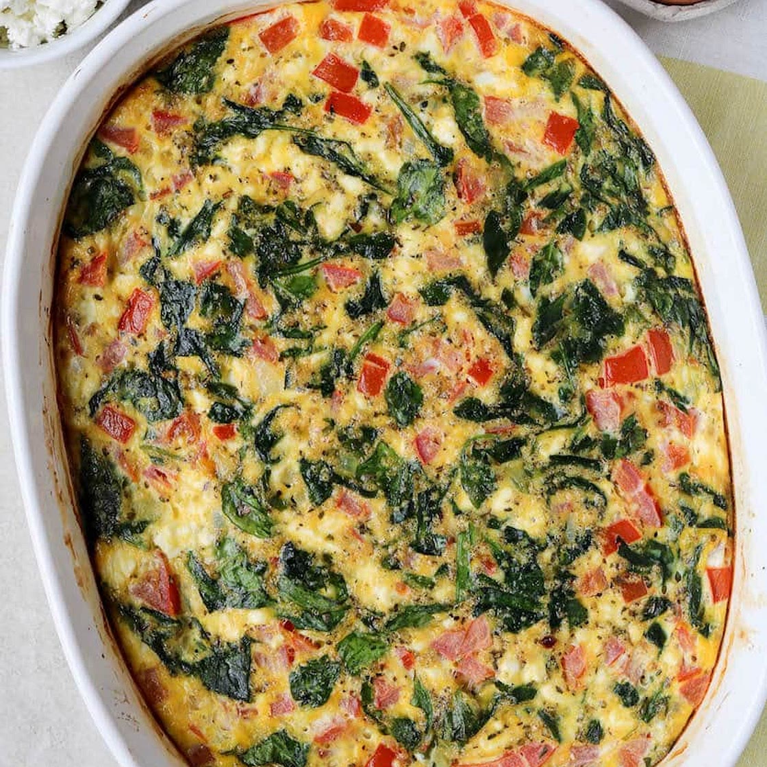 Greek Omelette Casserole