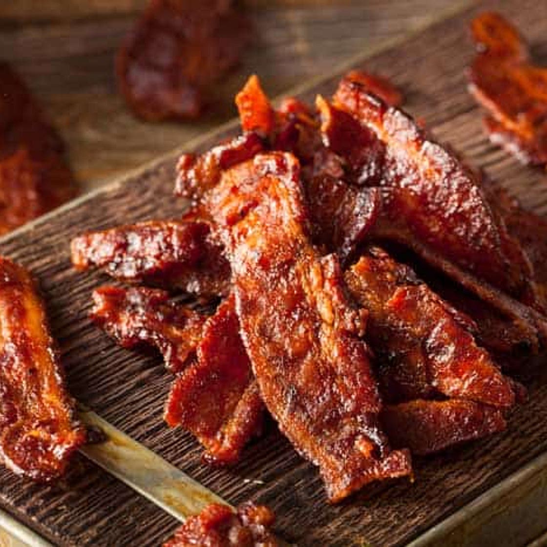 Smoked Bacon Jerky