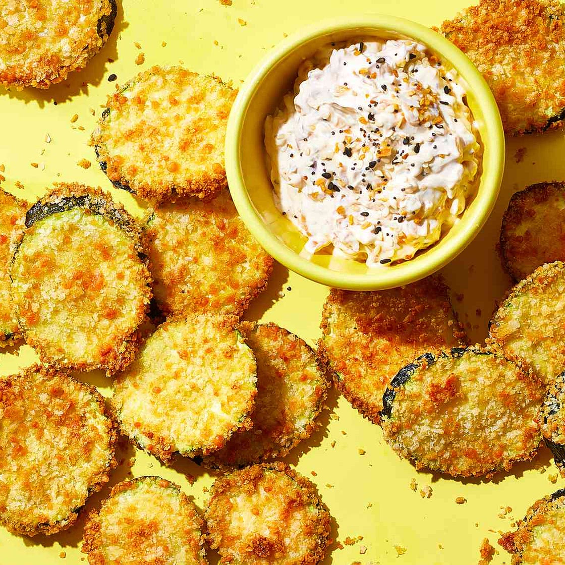 Air Fryer Zucchini Chips