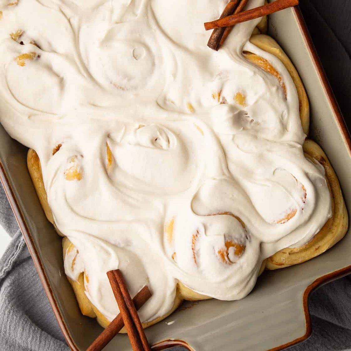 Overnight Cinnamon Rolls from Scratch