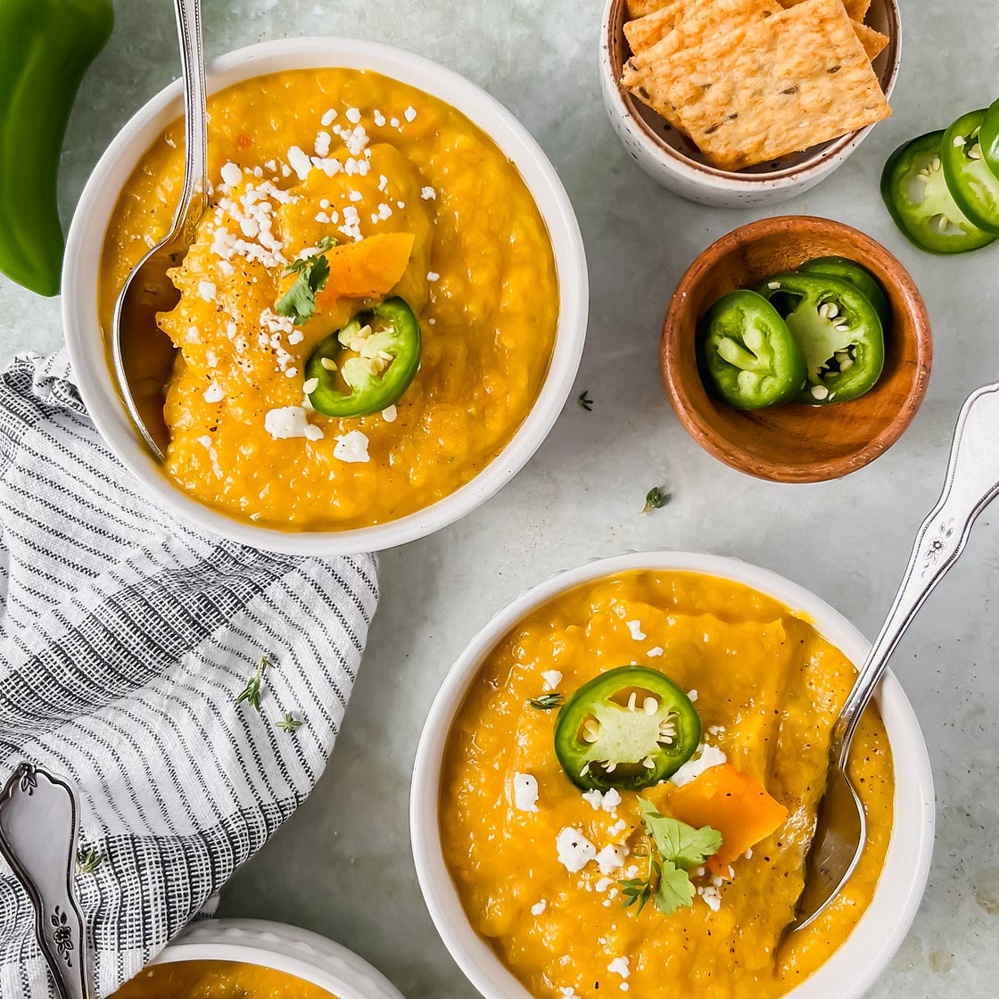 Spicy Butternut Squash Soup
