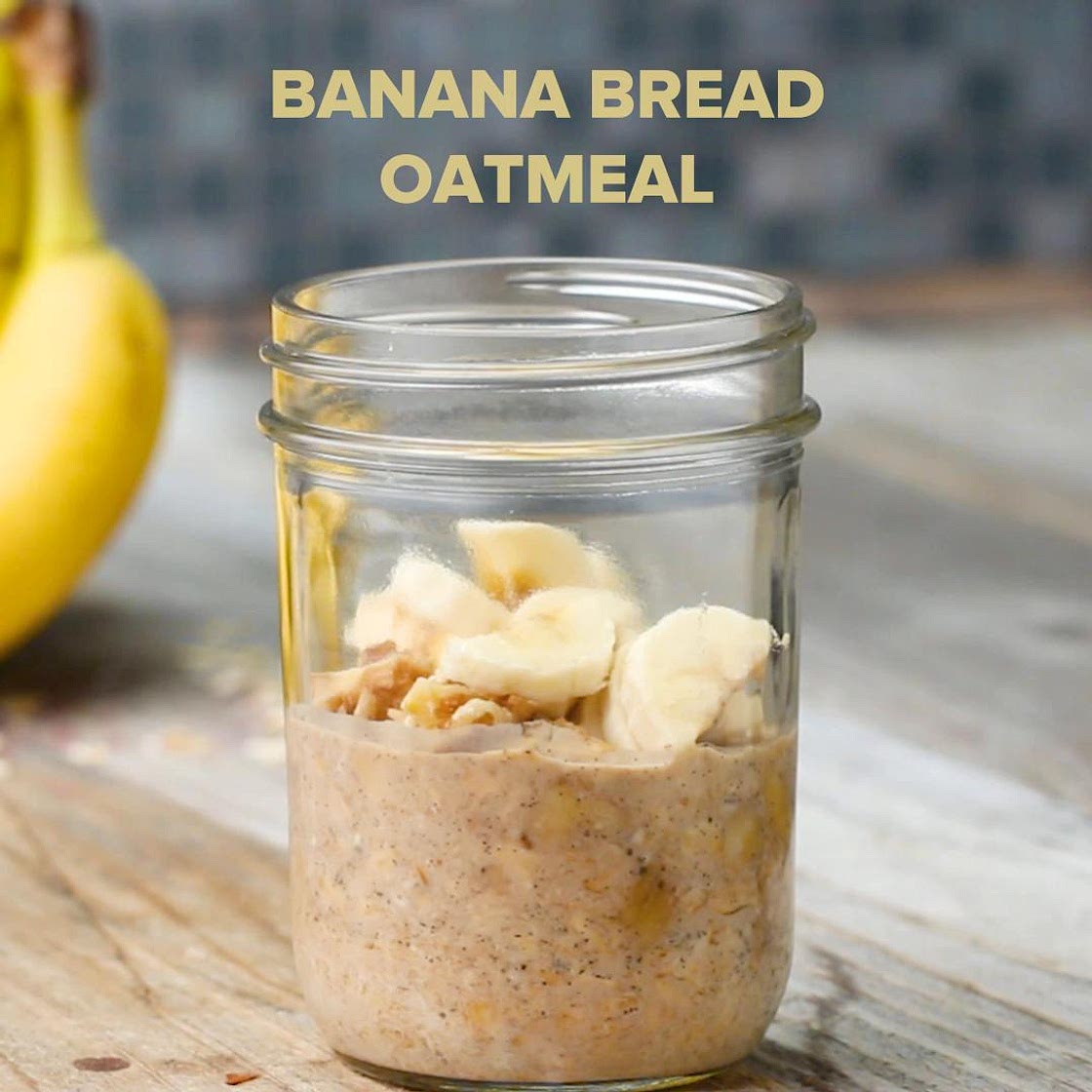 Banana Bread Instant Oatmeal Recipe by Tasty