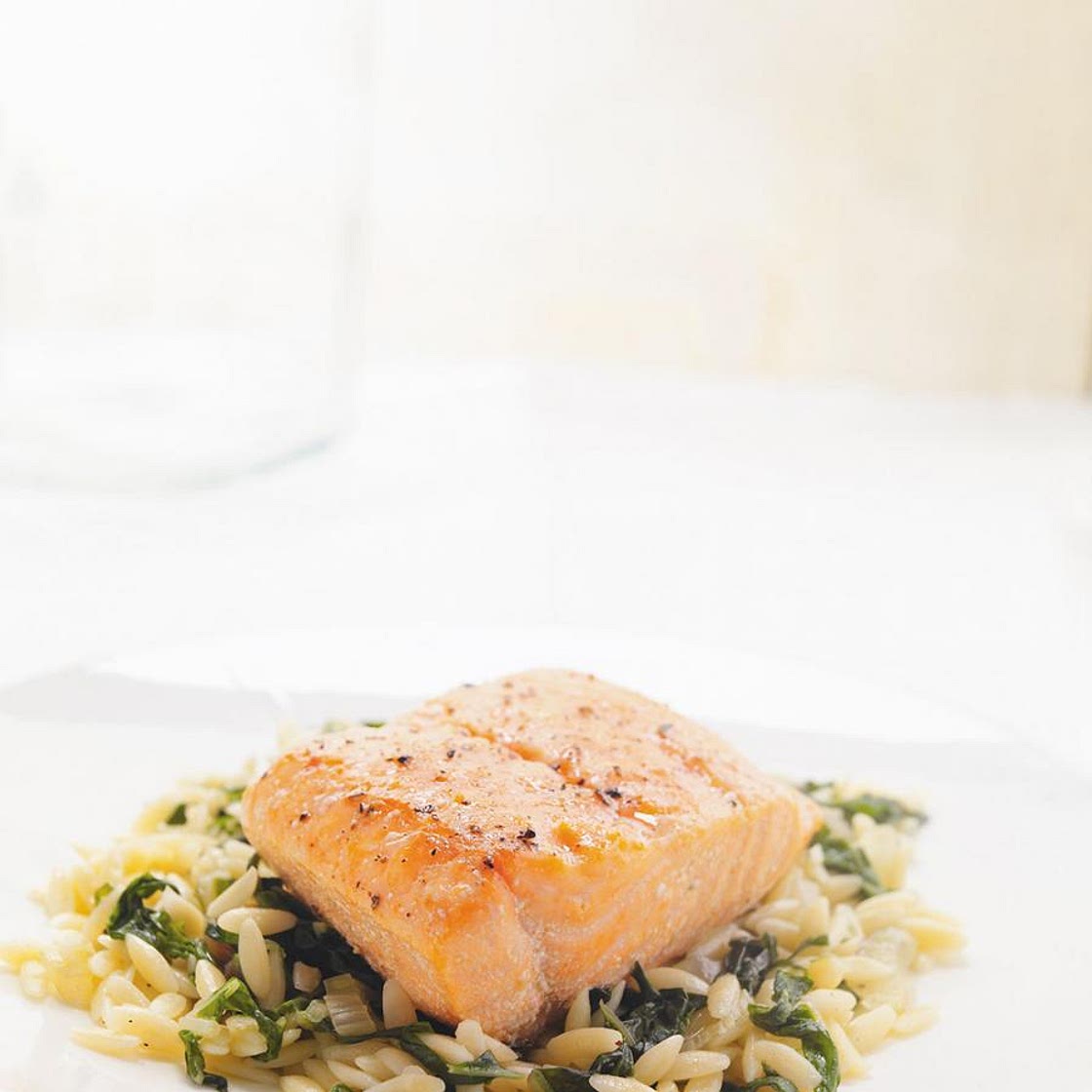Orzo à la bette à carde