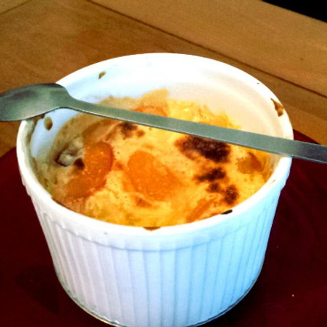 Gratin abricot-nectarine