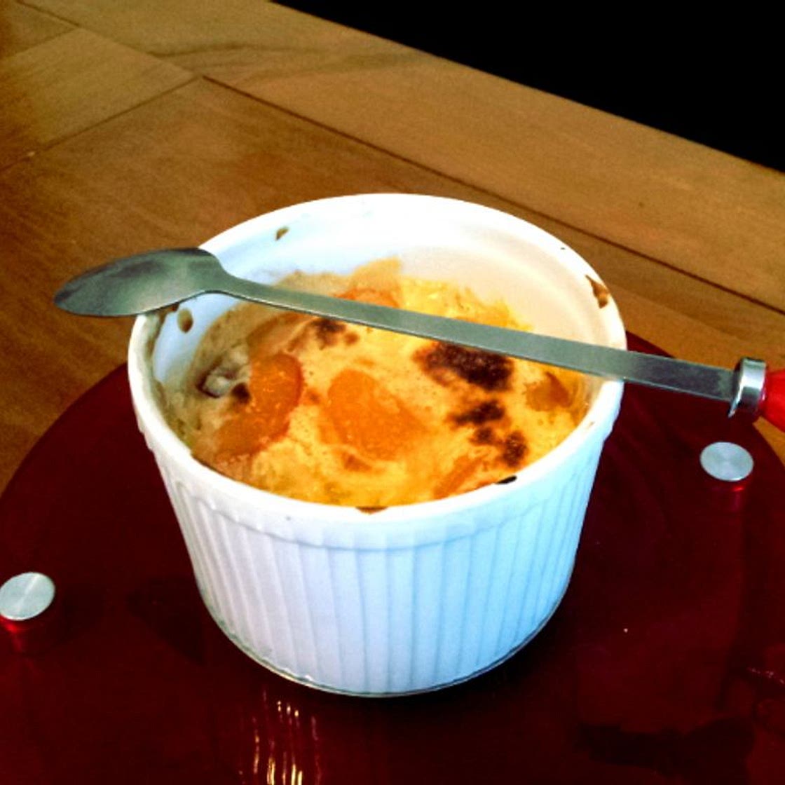 Gratin abricot-nectarine