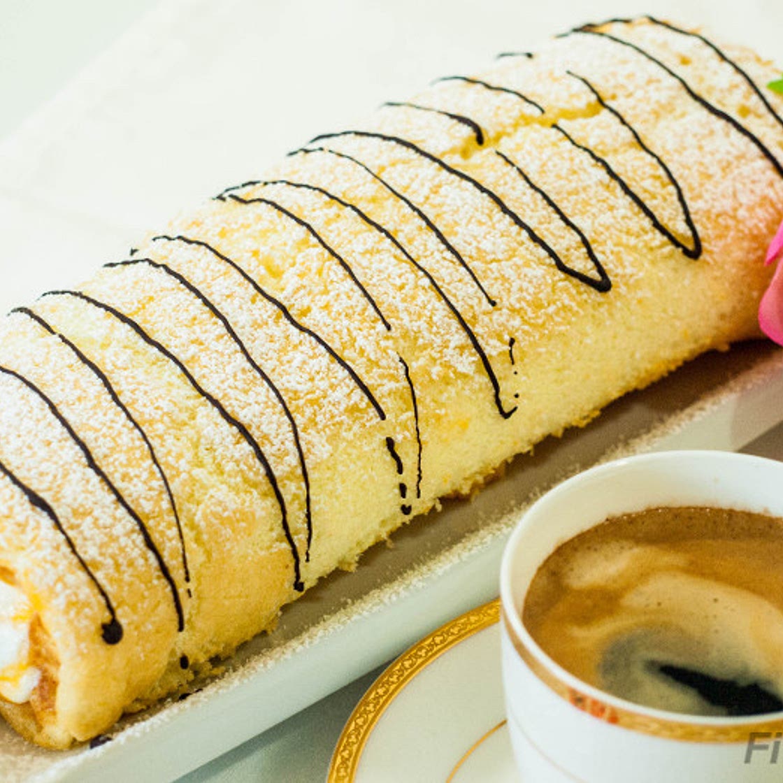 Apricot Cake Roll