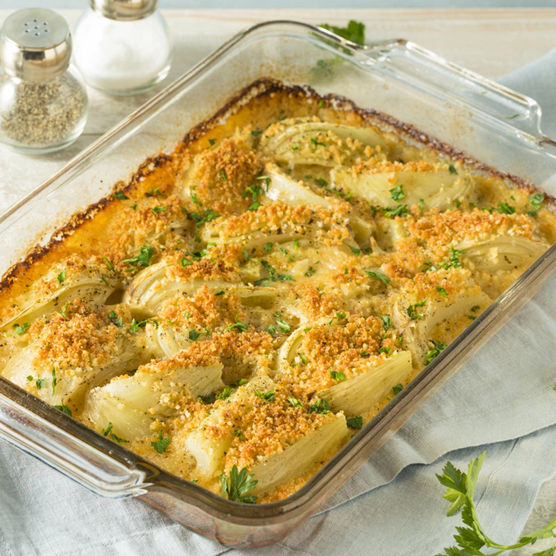 Gratin de fenouil et carottes