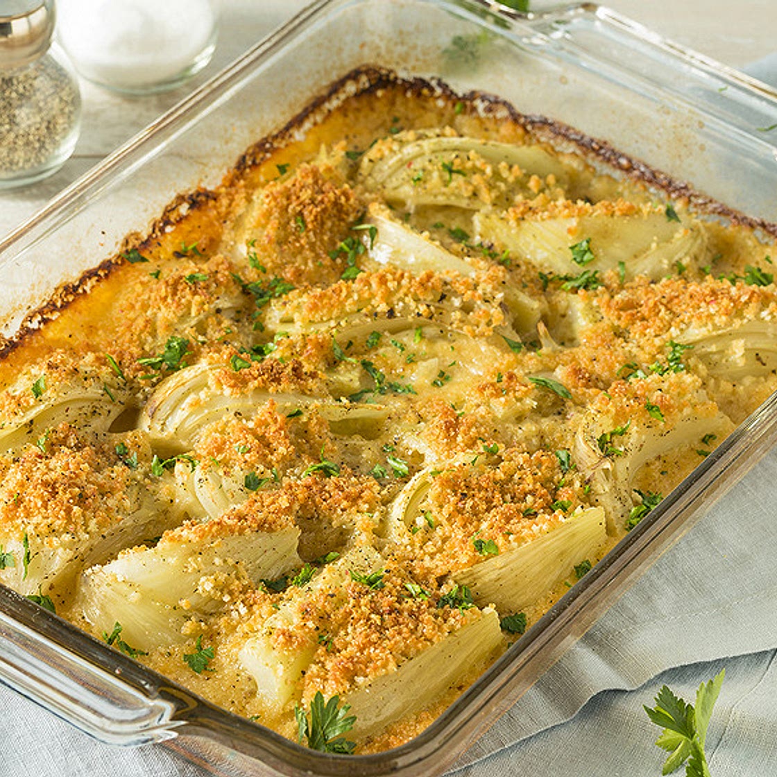 Gratin de fenouil et carottes