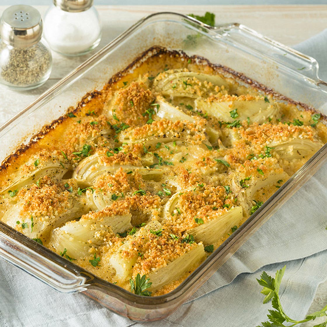 Gratin de fenouil et carottes