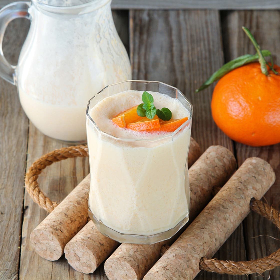 Smoothie clémentine orange