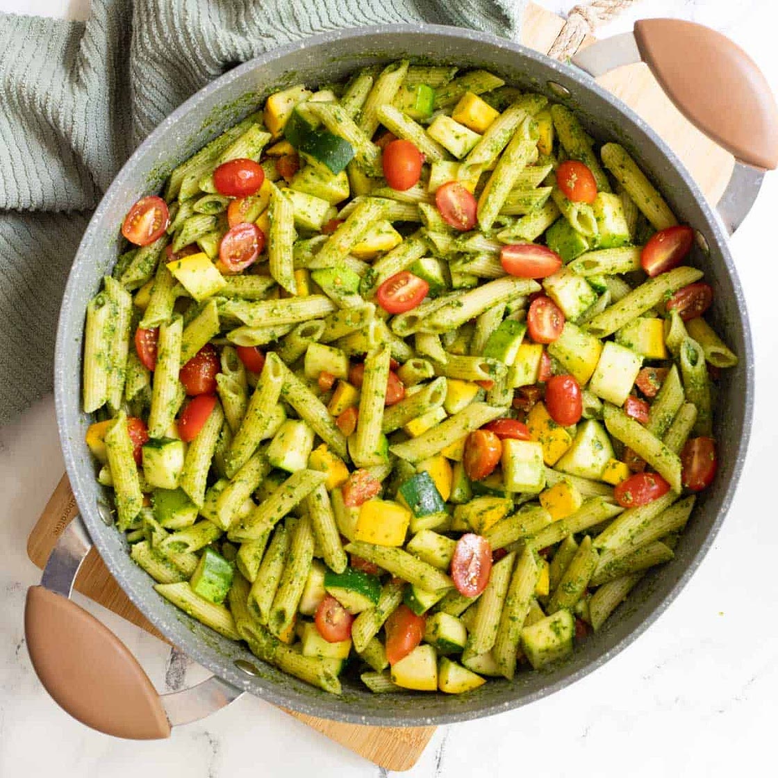 Pesto Veggie Pasta