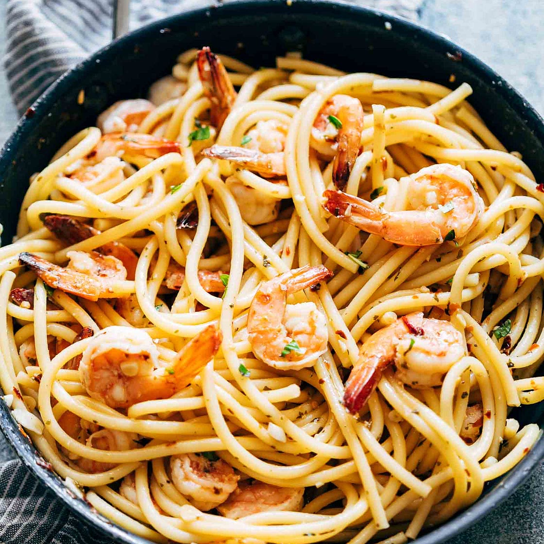 Shrimp Spaghetti Aglio Olio