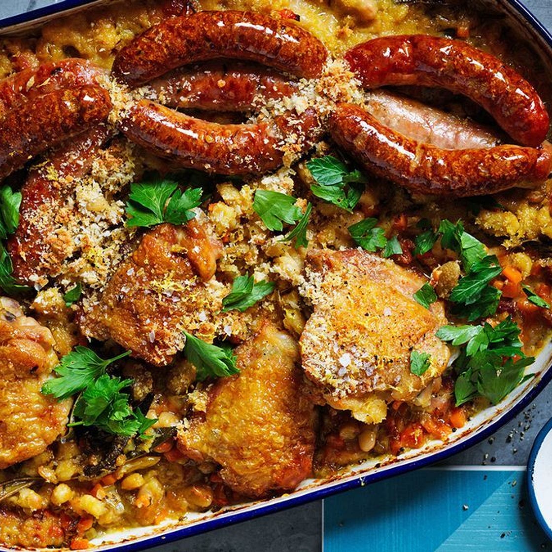 A simple French cassoulet