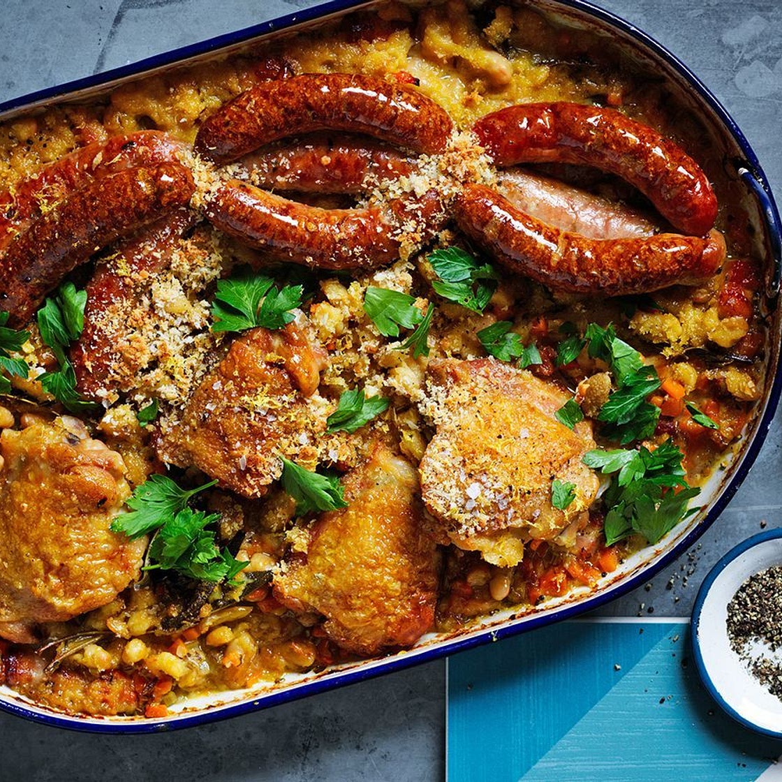 A simple French cassoulet