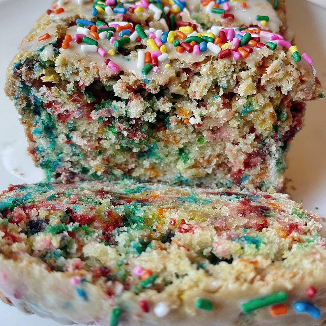 Gluten-Free Birthday Cake Bread