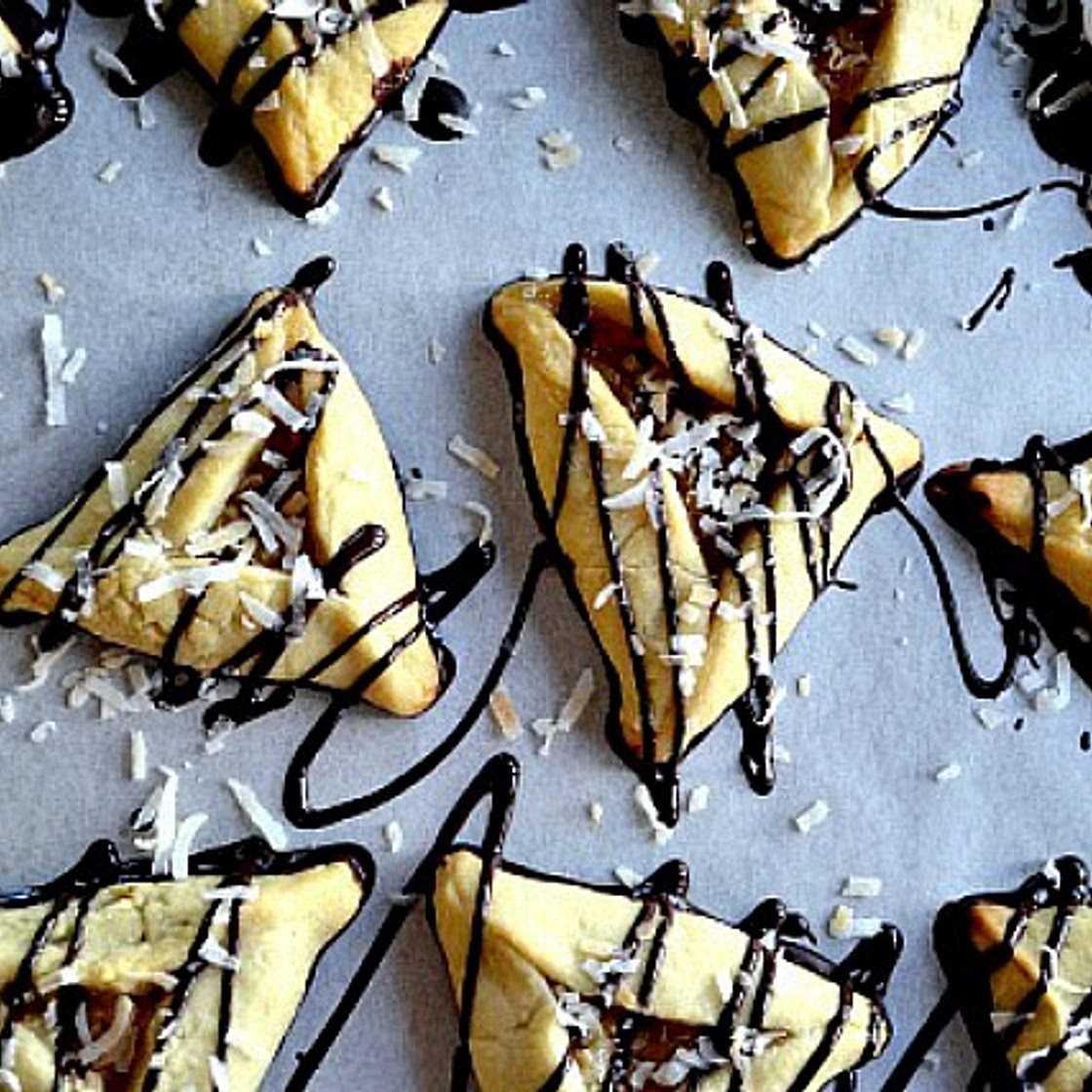 Girl Scout Samoa Hamantaschen