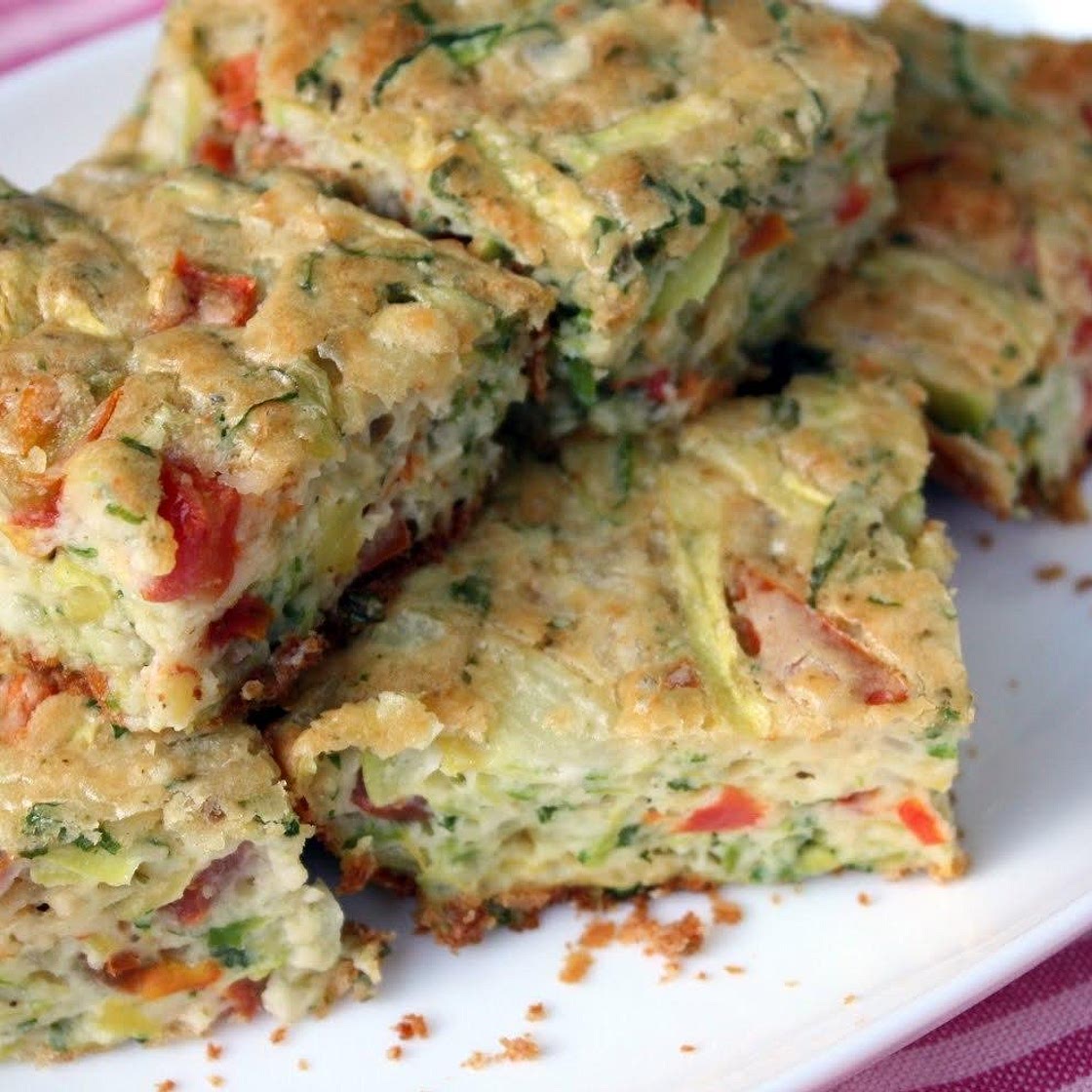 Receita de Torta integral de legumes