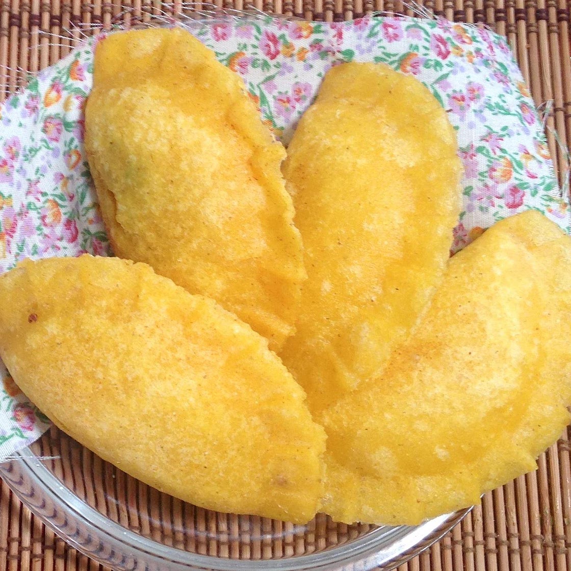 Receita de Pastel de farinha de milho fácil e rápido