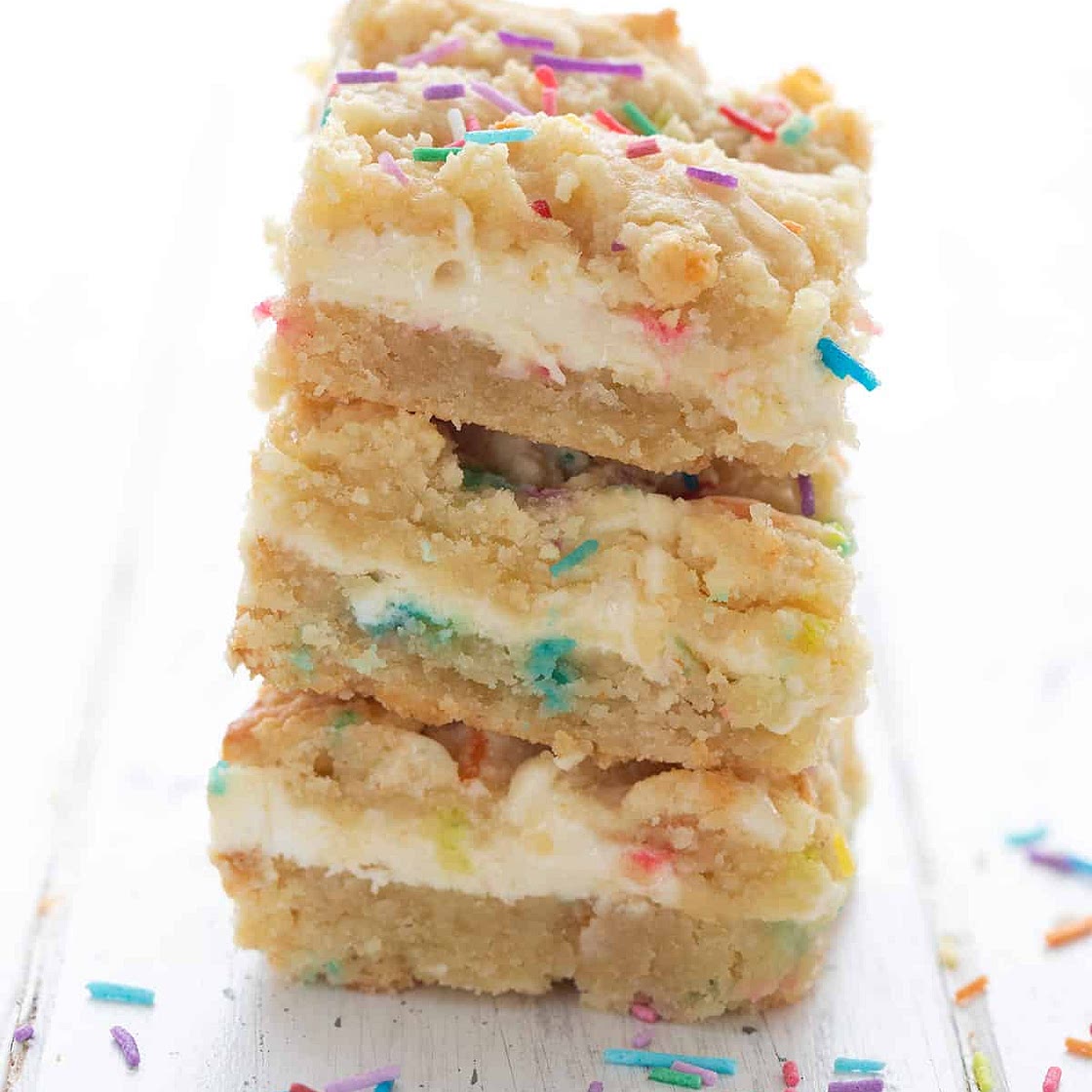 Keto Sugar Cookie Cheesecake Bars
