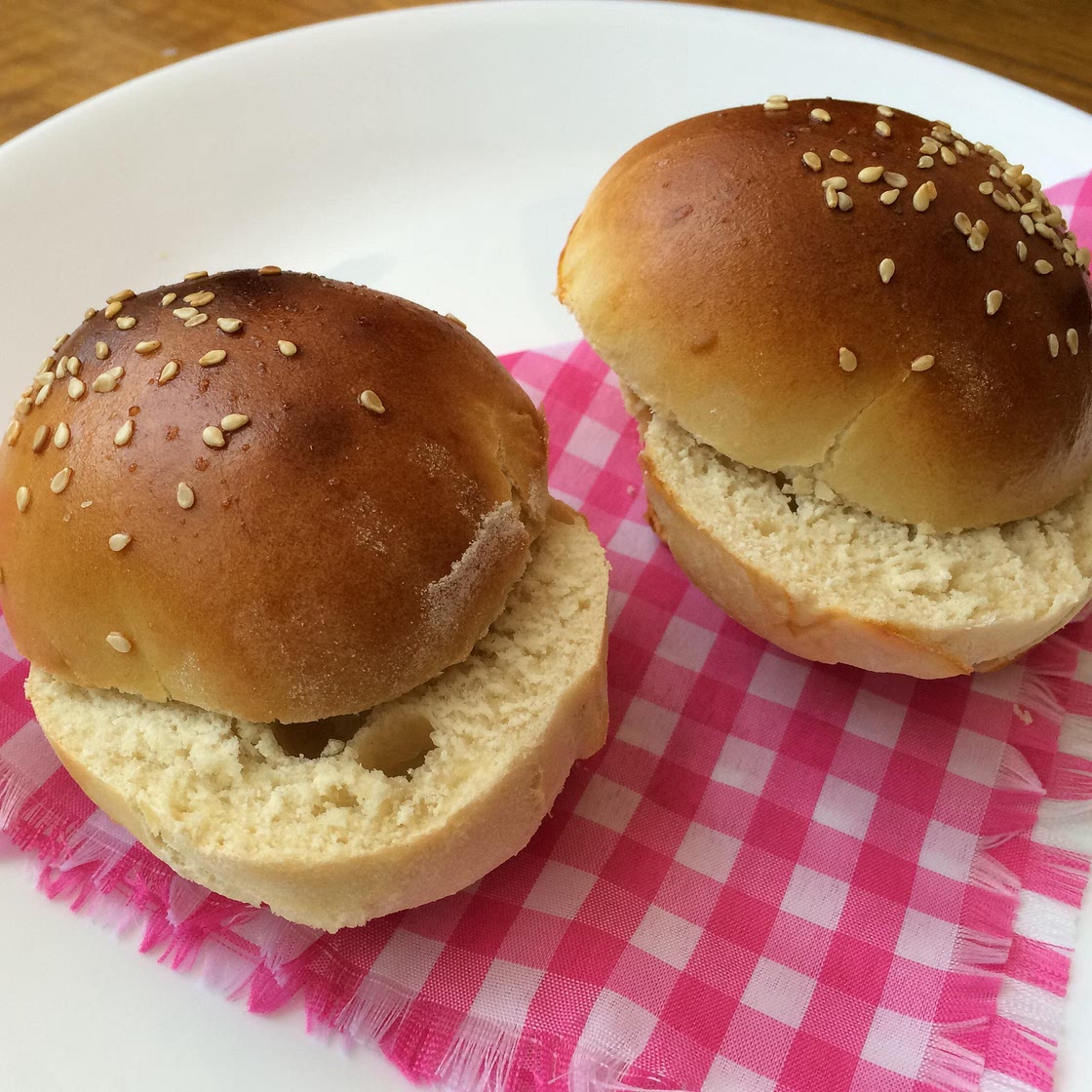 Receita de Pão de hambúrguer fácil