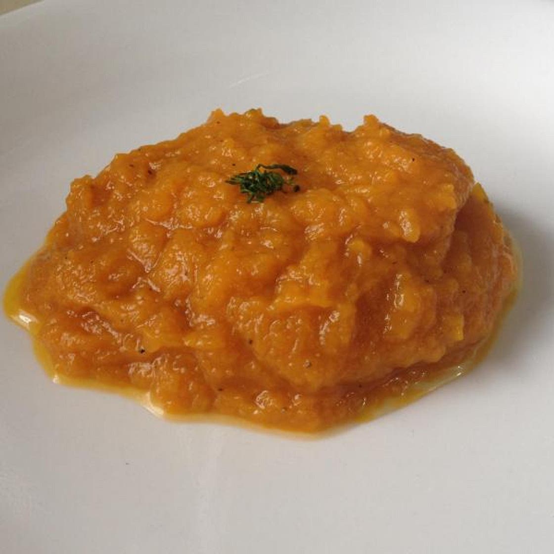 Receita de Purê rústico de abóbora assada