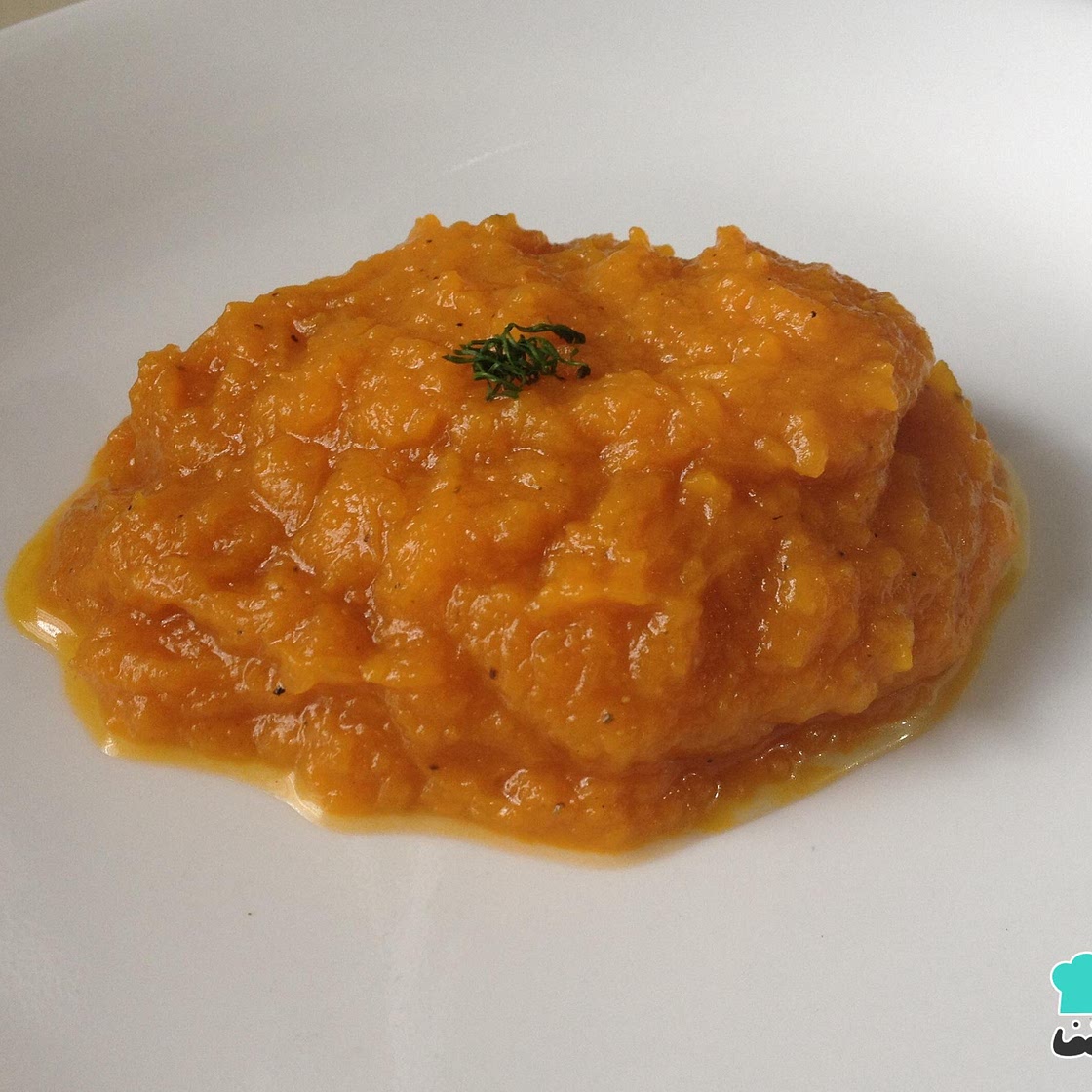 Receita de Purê rústico de abóbora assada