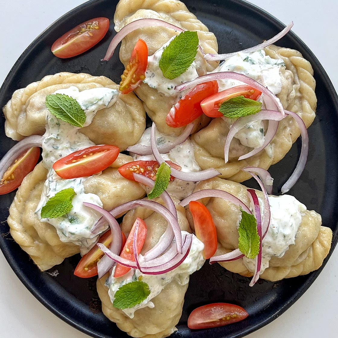 Gyros-Inspired Dumplings