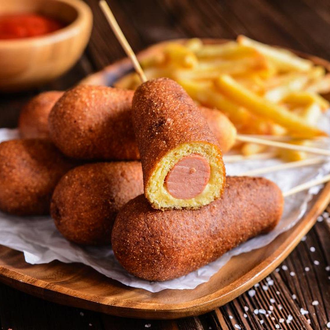 Receita de Cachorro quente no palito