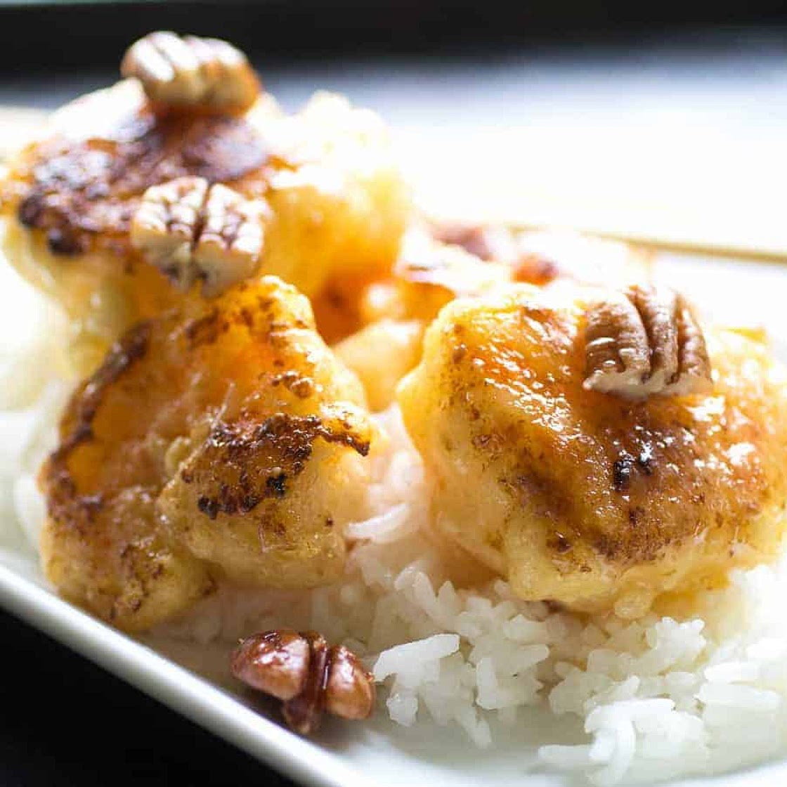 Honey Pecan Shrimp