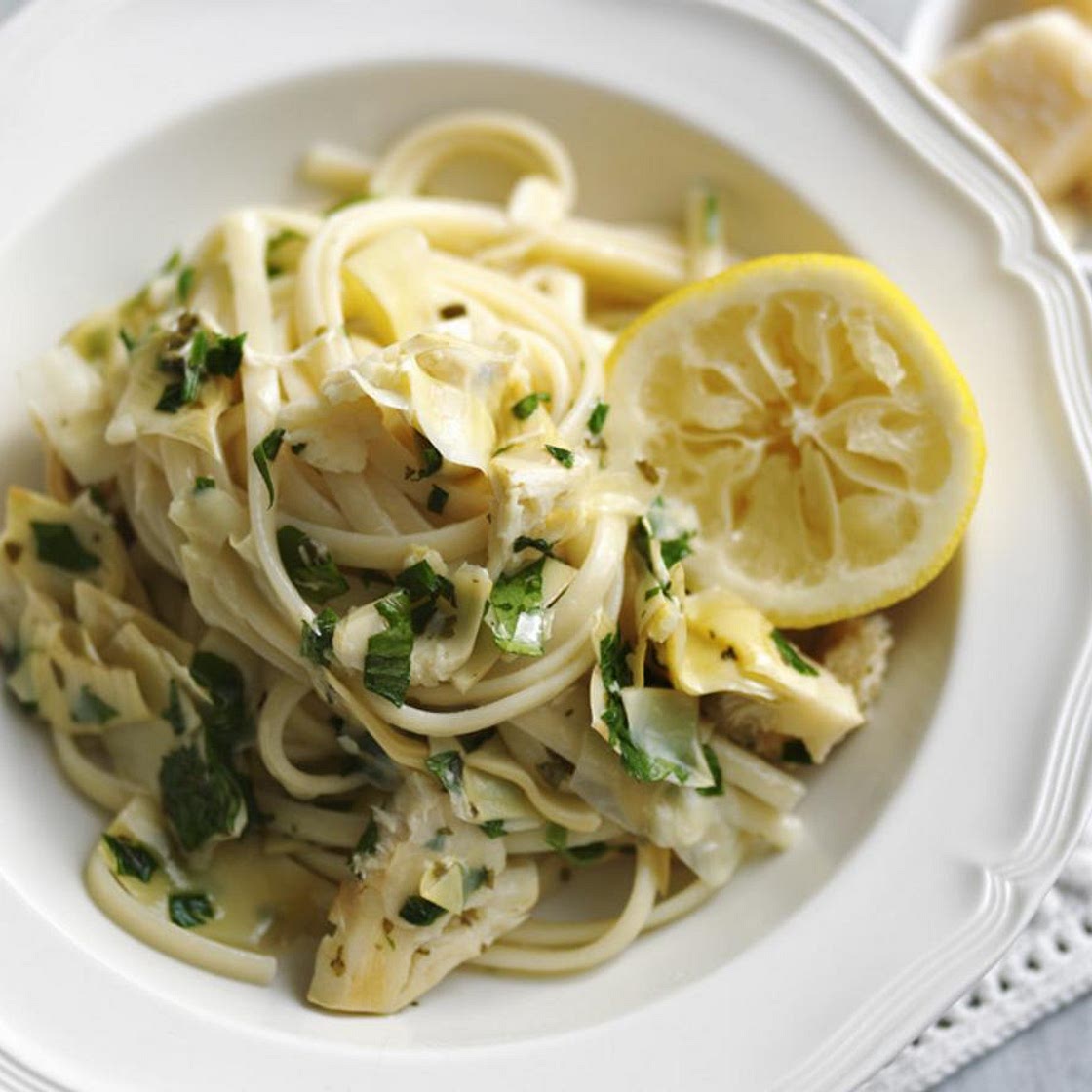 Artichoke pasta