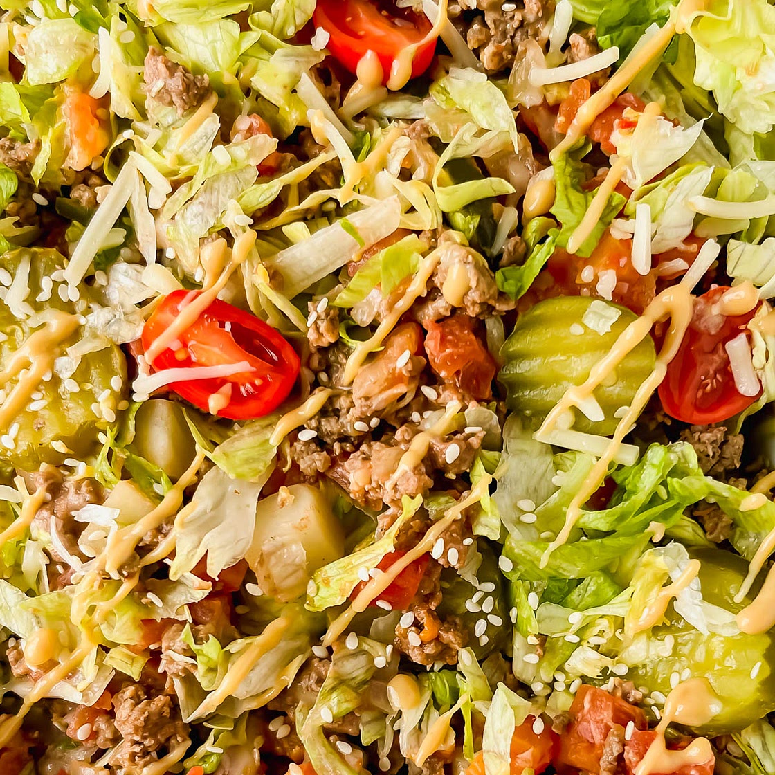 The Best Big Mac Casserole (Low Carb)