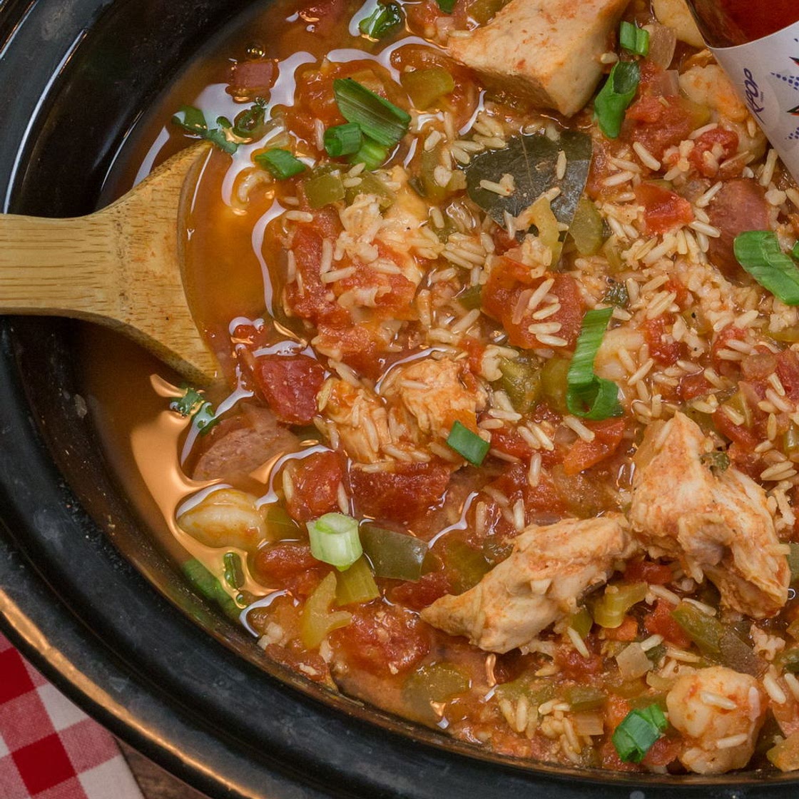 Easy Slow Cooker Jambalaya